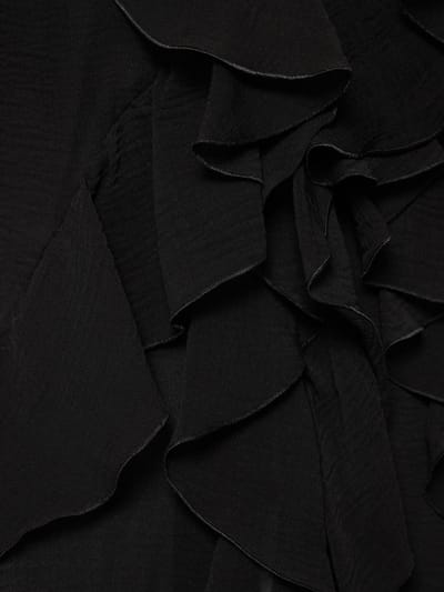 Blumarine: Cotton and silk-blend dress with ruffles