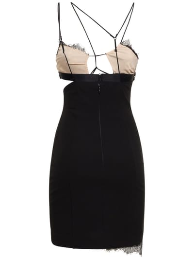 Nensi Dojaka: Minidress con cut-out e pizzo