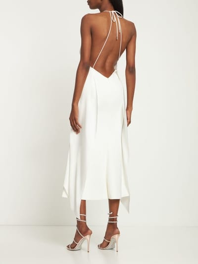 David Koma: Vestito lungo con scollo a V
