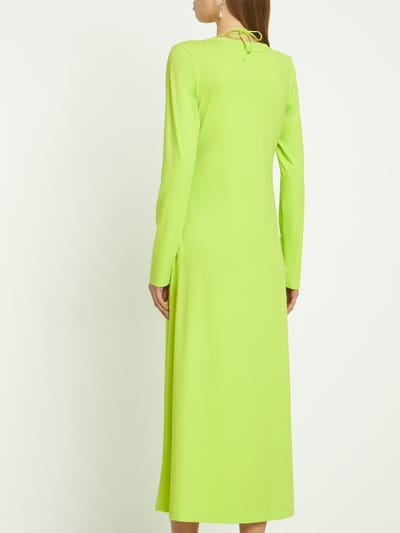 Saks Potts: Robe midi froncée à col V