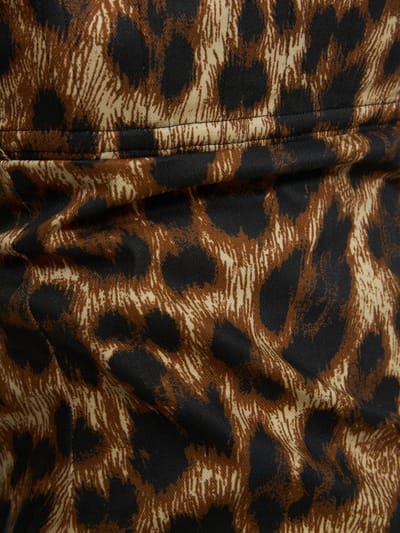 Miaou: Vestido corto de algodón elástico con escote cuadrado