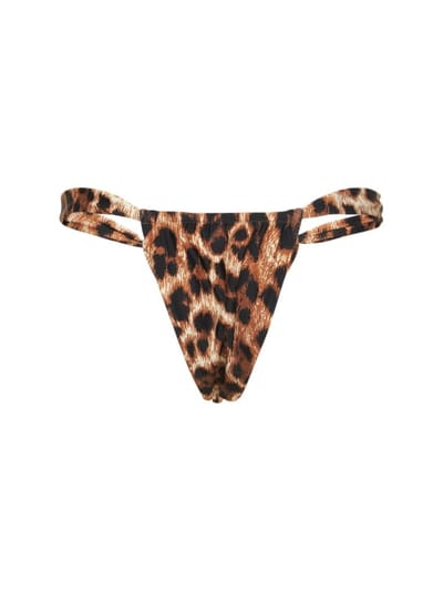 Miaou: Low-rise bikini bottoms with double straps