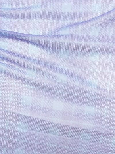 Miaou: Fig印花网眼迷你短裙