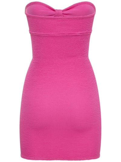 Reina Olga: Abito mini bustier a cuore