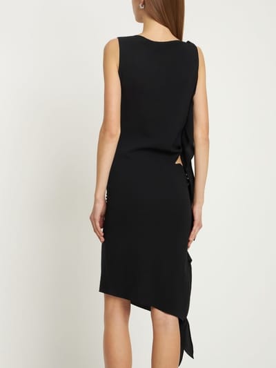 Petar Petrov: Draped silk short dress
