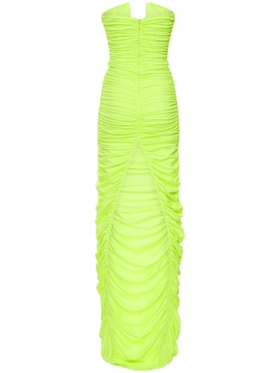 Giuseppe Di Morabito: Strapless ruched maxi dress