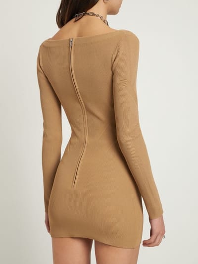Dion Lee: Ribbed knit mini dress