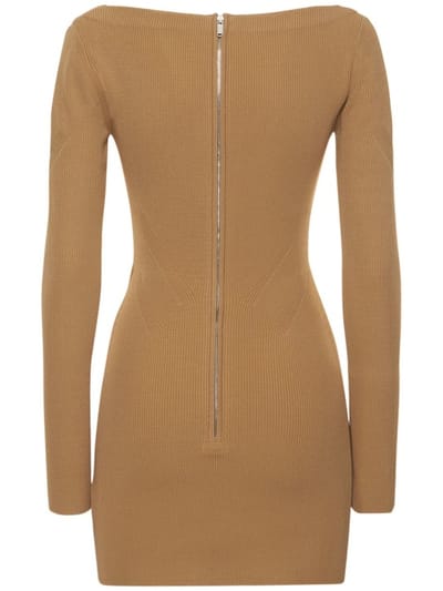 Dion Lee: Ribbed knit mini dress