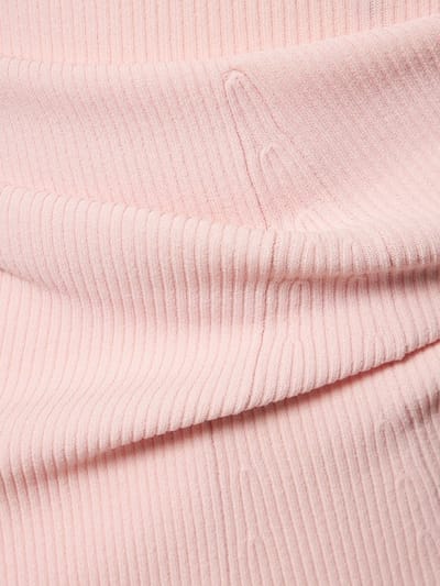 Live The Process: Langes Kleid aus Rippstrick