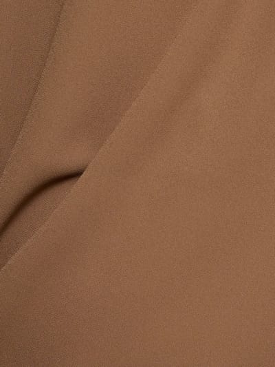 Alex Rivière Studio: Vestido corto de crepé con cuello halter