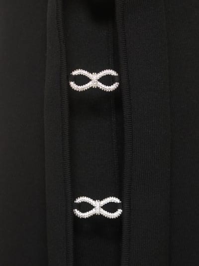 Mach & Mach: Robe courte évasée à cristaux