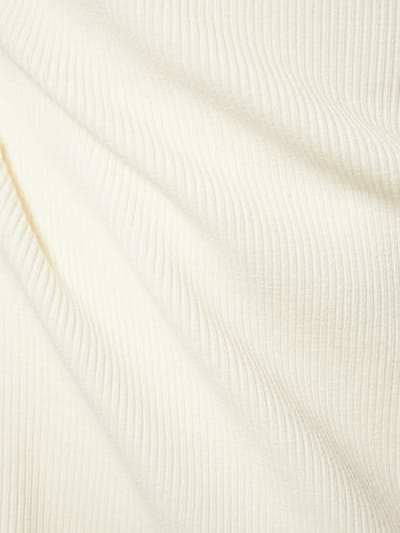 Mach & Mach: Robe courte en maille côtelée