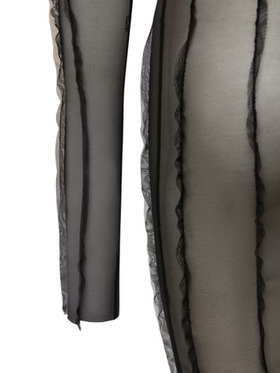 Sami Miro Vintage: Robe courte à ourlet asymétrique