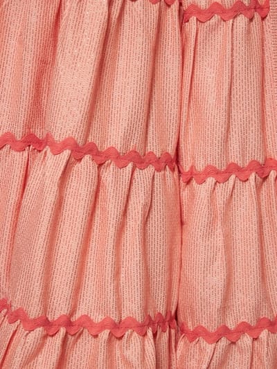 Flora Sardalos: Tiered cotton maxi dress