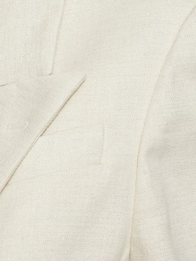 Brunello Cucinelli: 平纹针织金银丝双排扣夹克