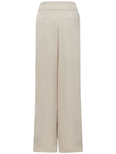 Brunello Cucinelli: 绸缎阔腿睡裤