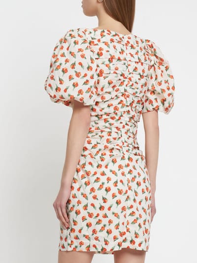 Designers Remix: Ruched organic cotton mini dress