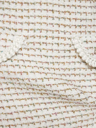 Alessandra Rich: Halterneck mini dress with trims
