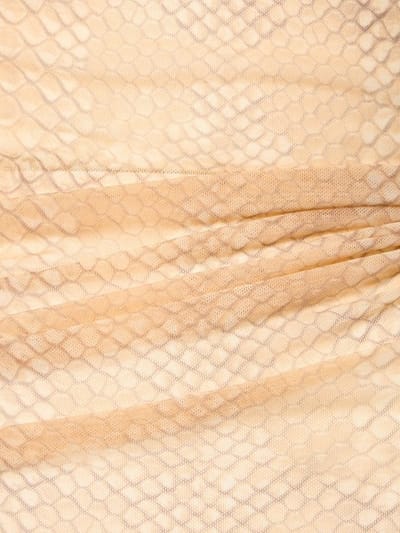 Weworewhat: Vestito lungo in tulle stretch animalier