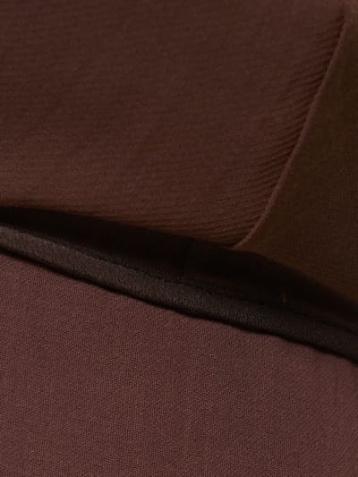 Nensi Dojaka: Abito corto in cotone con scollo all'americana