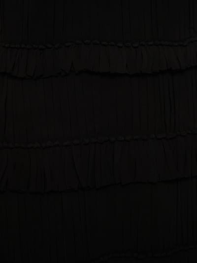 Interior: Minikleid aus Seide mit Rüschen