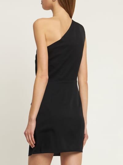 Roland Mouret: Stretch silk one-shoulder mini dress