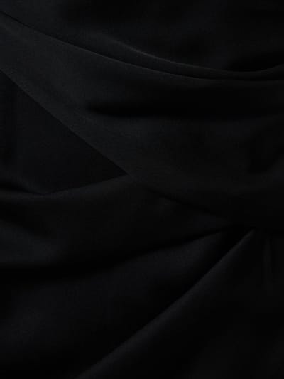 Roland Mouret: Stretch silk one-shoulder mini dress