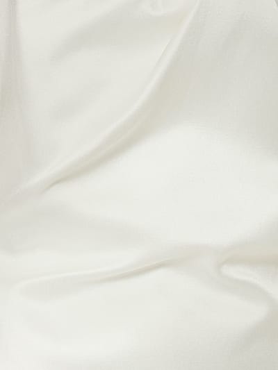 Roland Mouret: Satin strapless gown with bustier