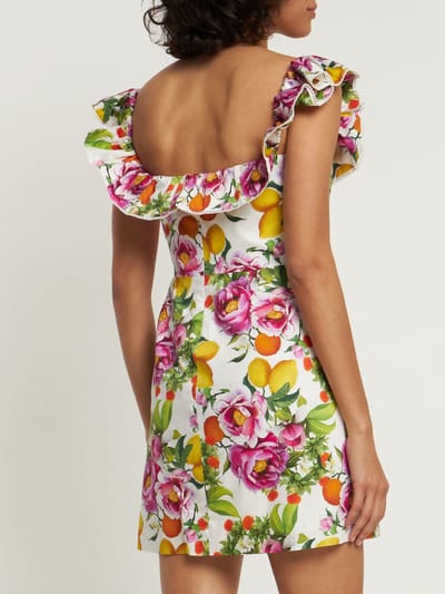 Borgo De Nor: Robe courte en coton à volants