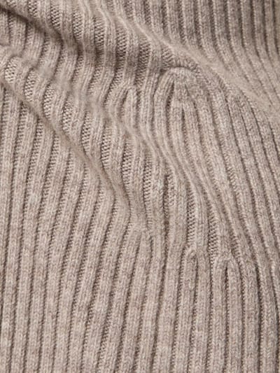 Michael Kors Collection: Abito midi in cashmere a costine