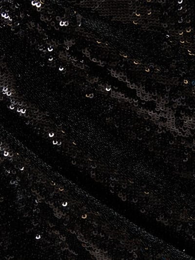 Gauchere: Robe midi à sequins