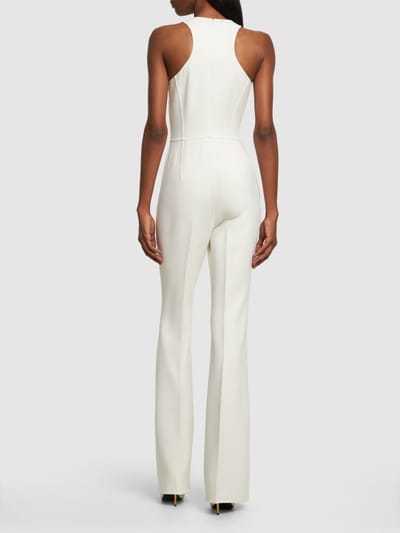 Michael Kors Collection: 弹力羊毛绉纱连身裤