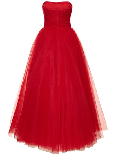 Giambattista Valli: Sweetheart gown with layered overskirt