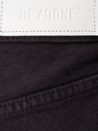 RE/DONE: High-waisted shorts with frayed hem