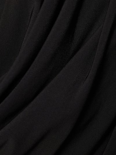 Giuseppe Di Morabito: Draped hooded mini dress