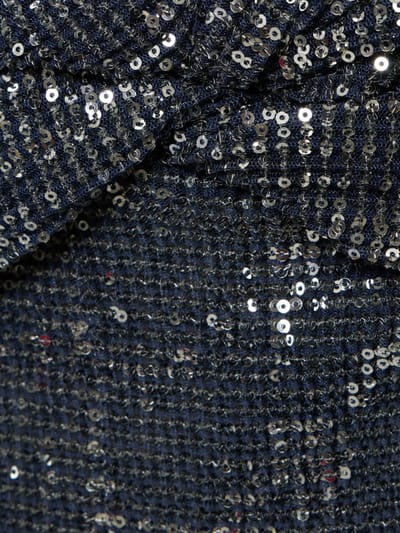 ALTUZARRA: Robe longue à sequins et découpes