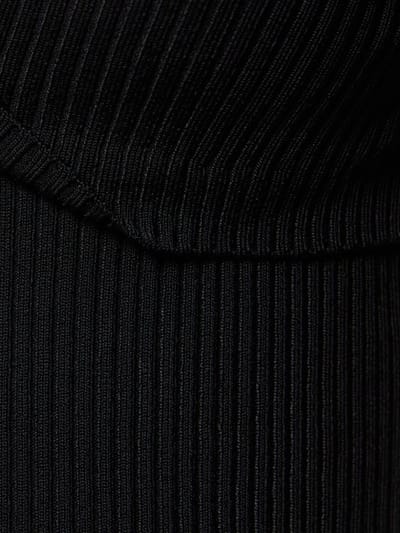 ALTUZARRA: Odin罗纹粘胶纤维露肩上衣