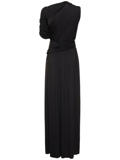 ALTUZARRA: Drapiertes One-Shoulder-Maxikleid