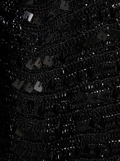 Aya Muse: Vestido largo asimétrico con aberturas