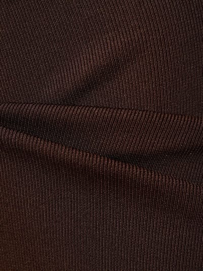Aya Muse: Ribbed knit maxi dress with cut-outs