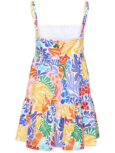 Borgo De Nor: Tiered cotton mini dress