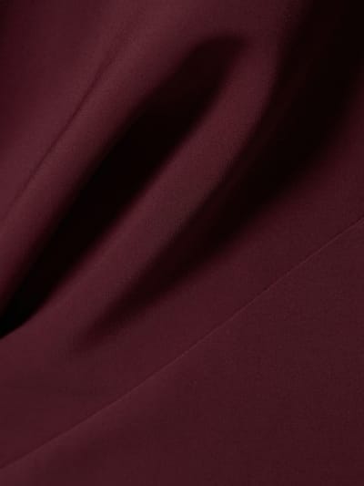 Roland Mouret: Abito corto drappeggiato in cady