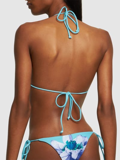 Miaou: Top de bikini triangular reversible