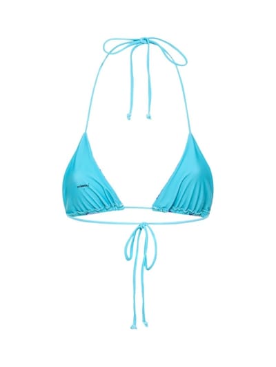 Miaou: Top de bikini triangular reversible
