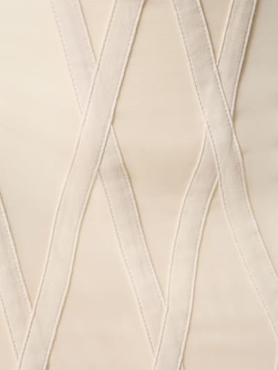 Dion Lee: Bustier mini dress with zip