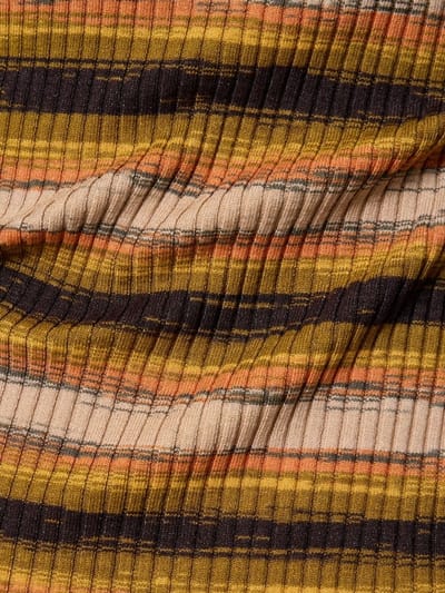 Live The Process: Robe courte trapèze en maille côtelée