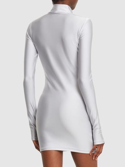 Coperni: Mock neck mini dress