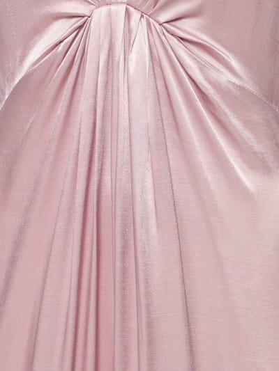 Designers Remix: Vestito lungo in raso con nodo