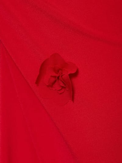 Musier Paris: Abito lungo con scollo drappeggiato
