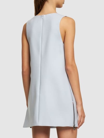 Brandon Maxwell: Minikleid aus Schurwolle